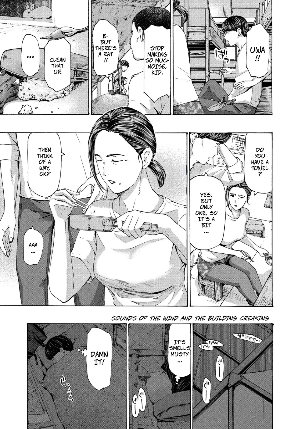 Hentai Manga Comic-At the Shelter-Read-5